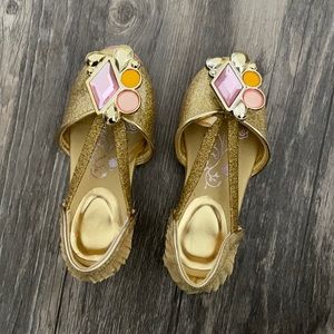 Belle shoes and tiara